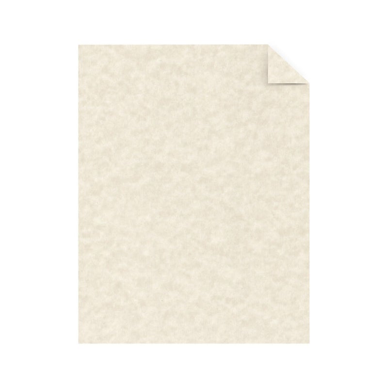 Astrobrights Specialty Parchment Cardstock, 8.5" x 11", 65 lb/176 gsm, Natural (Ivory), 100 Sheets (27427-01) - Image 2